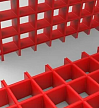 Настил композитный решетчатый ISO  38x38x38 